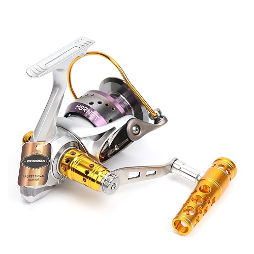 Ecooda Heavy Duty Metal Spinning Jigging Fishing Reels Saltwater