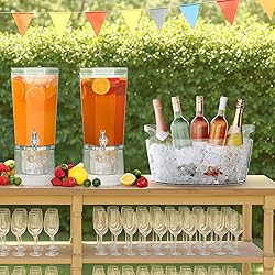 Lifewit Large 6.5L Ice Bucket for Parties 4 Pcs