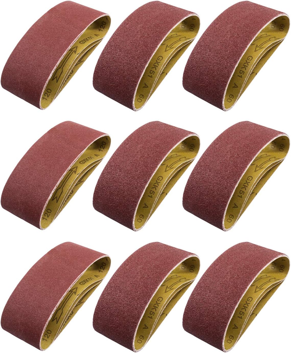 S SATC Belt Sander 20PCS 3x18 Sanding Belt Sanding Belts Belt Sander