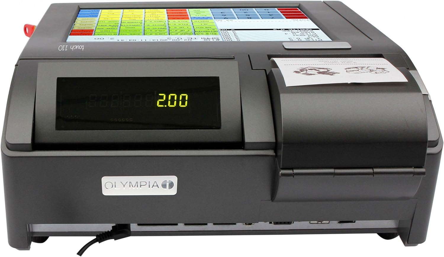Olympia Touch 110 - Caja registradora de pantallas táctiles: Amazon.es: Oficina y papelería