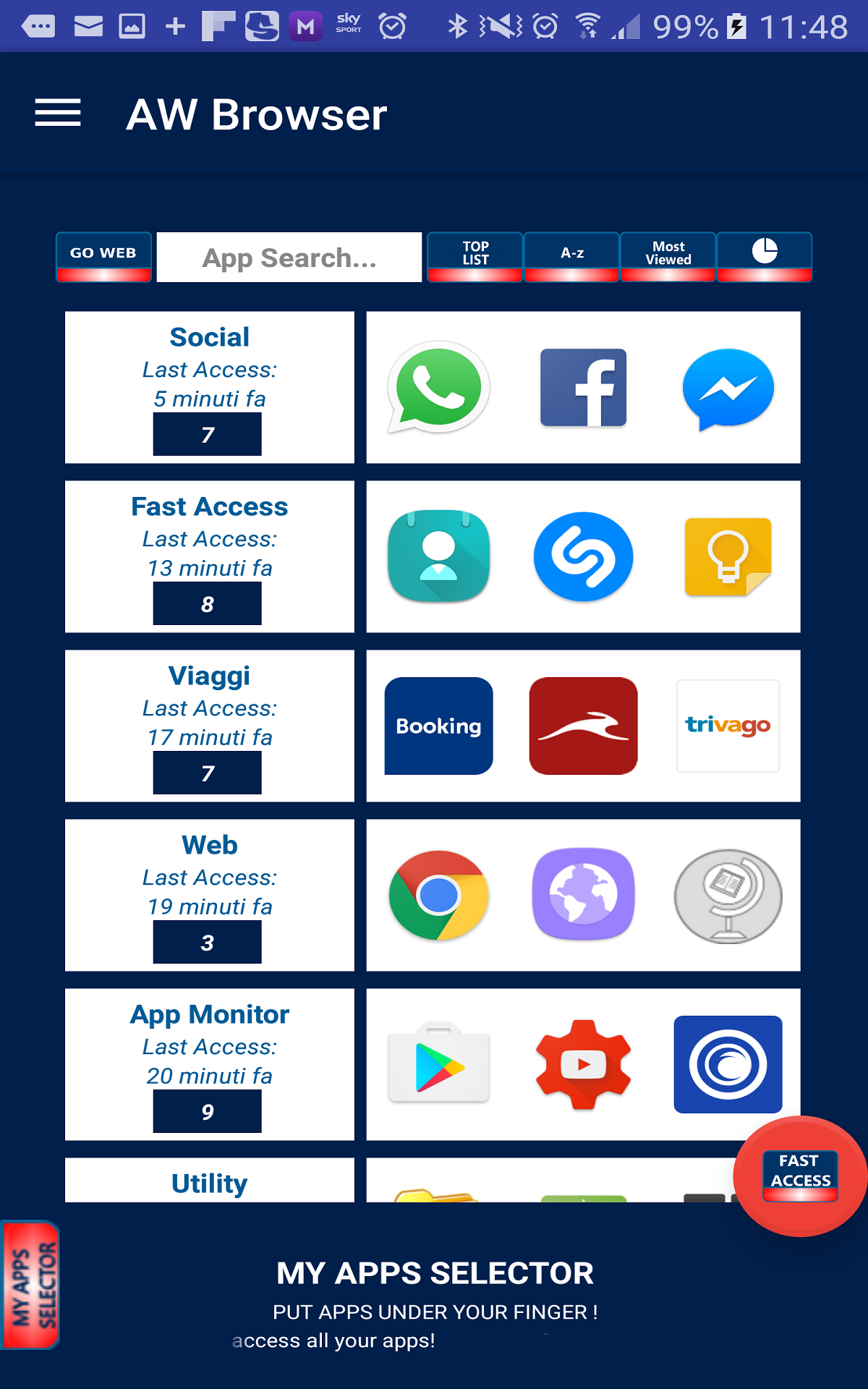 AW BrowserAmazon.co.ukAppstore for Android