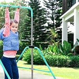 KAYMAN Gymnastics Bar with Rings Adjustable Height 89 99 109 119 129cm view 6