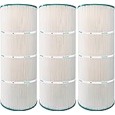 Hurricane Filters 3 Pack HF8610-01 Advanced Pool Filter Cartridge - Replacement for PA100, Unicel C-8610, Filbur FC-1290, Hayward Star Clear II C1100