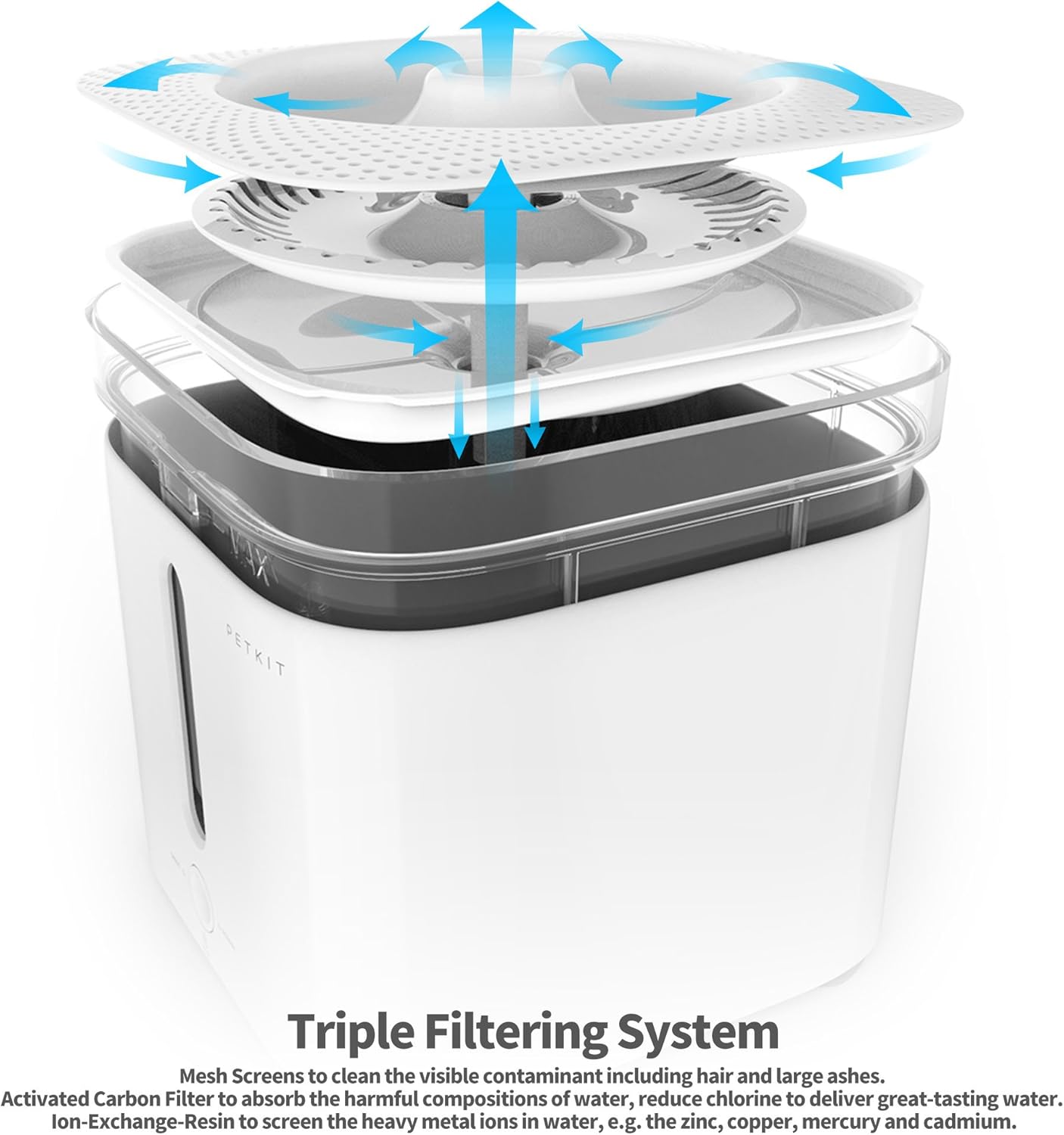 eversweet smart pet drinking fountain