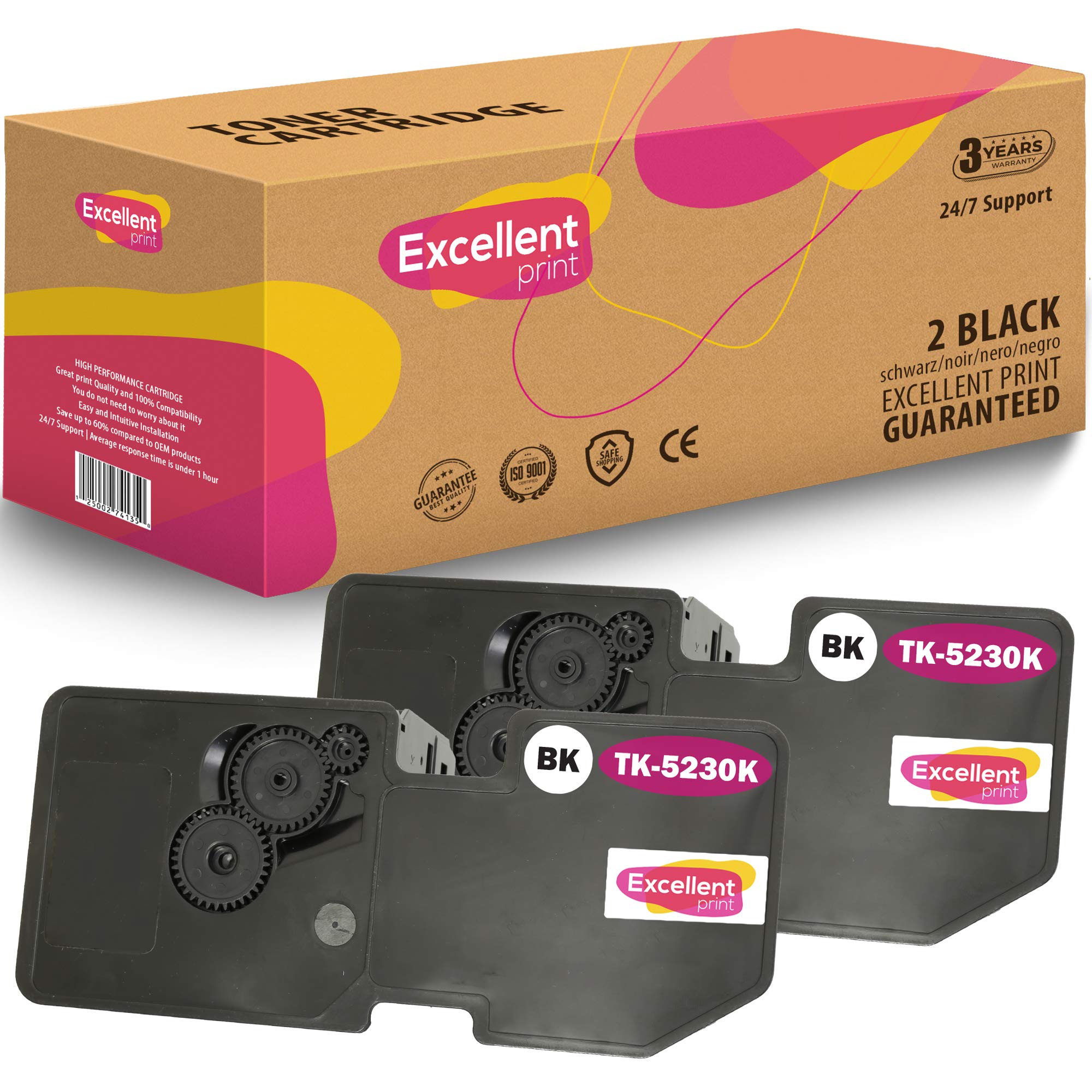 Excellent Print TK-5230 Compatible Toner cartridge for Kyocera Ecosys M5521CDN M5521CDW P5021CDN P5021CDW