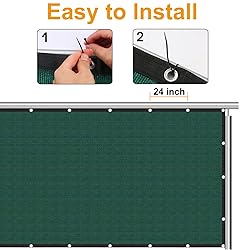 Privacy Fence Screen 6' x 41' Green Heavy Duty
