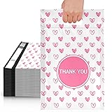 JinRuiKJ Poly Mailers with Handle 10x13 Inch 25