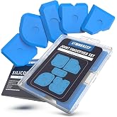 STONE REEF Silicone Caulking Tool Set &ndash; 5-in-1 Sealant Finishing Tool Kit | Caulk Remover, Grout Scraper &amp; Applicator for Bathroom, Kitchen, Window, Sink, Tile &amp; Joint | Professional Silicone Tools