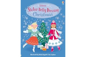 Sticker Dolly Dressing Christmas: A Festive Christmas Dress-Up Adventure with Glamorous Balls, Ice Skating, Ballet, Carriage 
