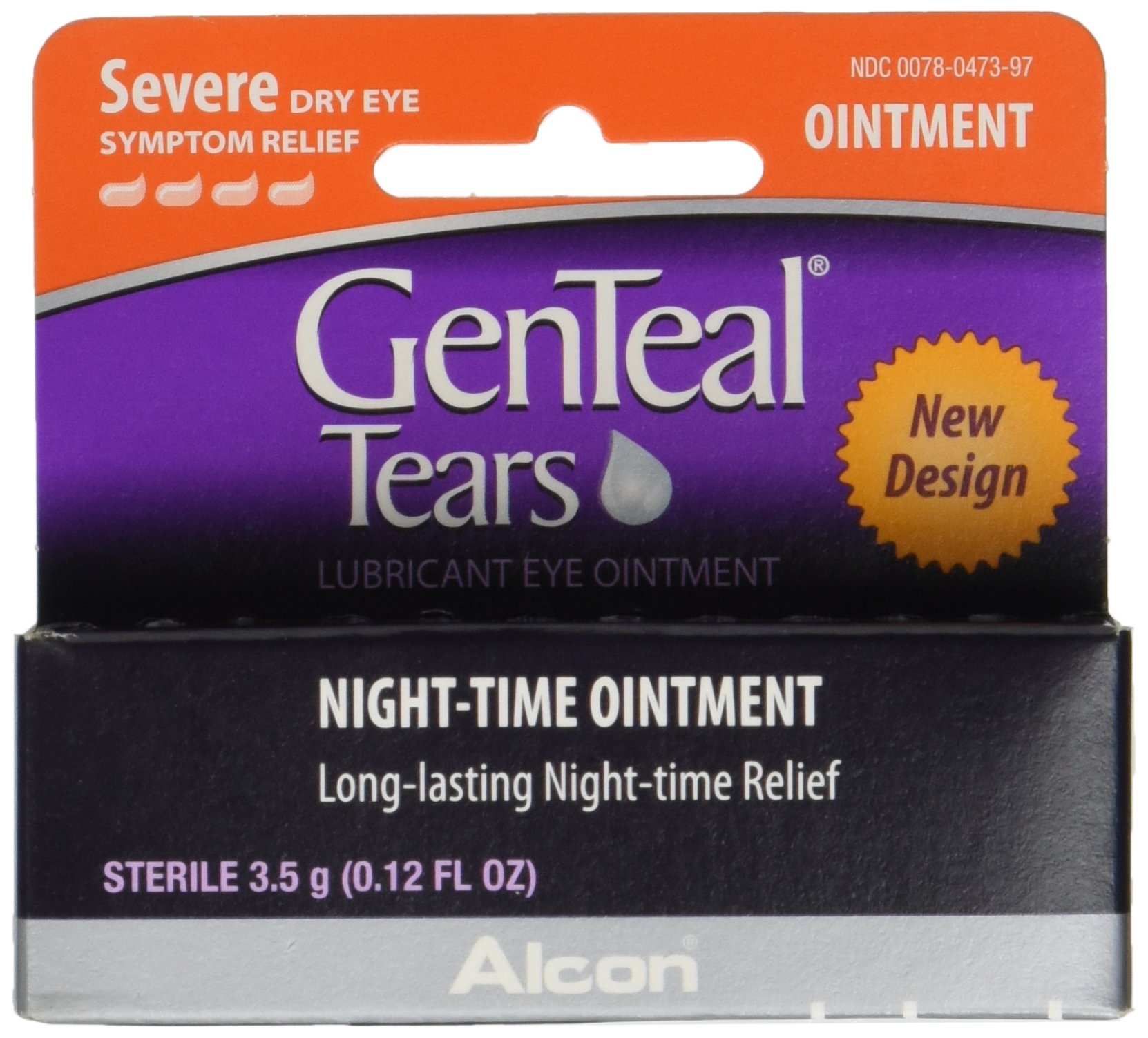 GenTeal Tears Lubricant Eye Ointment, NightTime Ointment 0.12 oz Buy