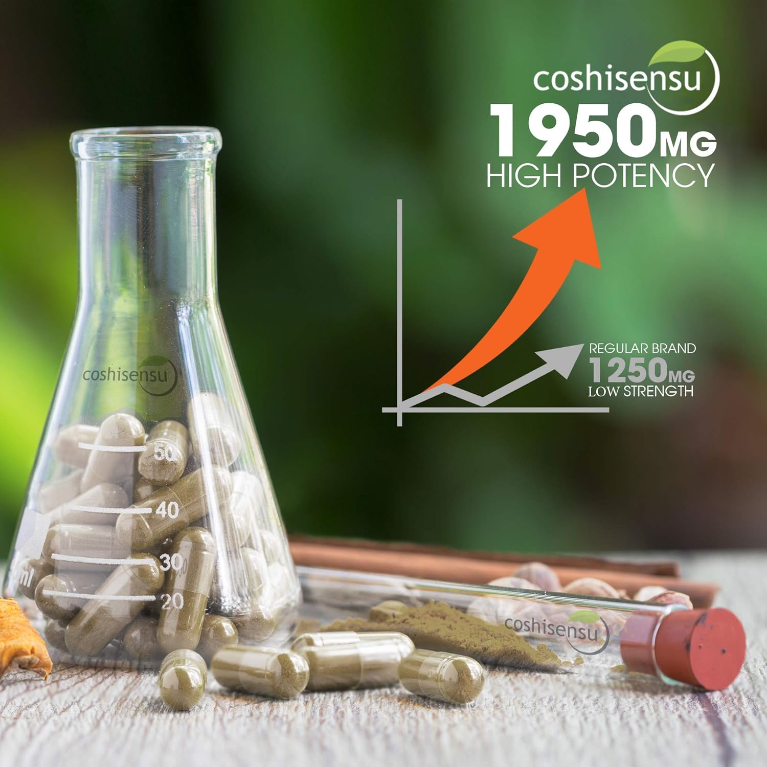 Ashwagandha Organic Capsules 1950mg with Black Pepper - Ashwagandha Extract Root - Stress Relief - Anti Anxiety - Mood Enhancer - Organic Ashwagandha Root Powder Extract - 90 Vegan Capsules: Health & Personal Care