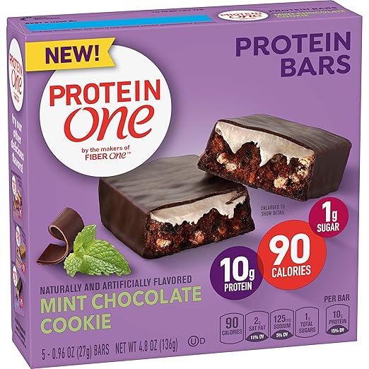 Protein One 90 Calorie Protein bar Mint Chocolate Cookie