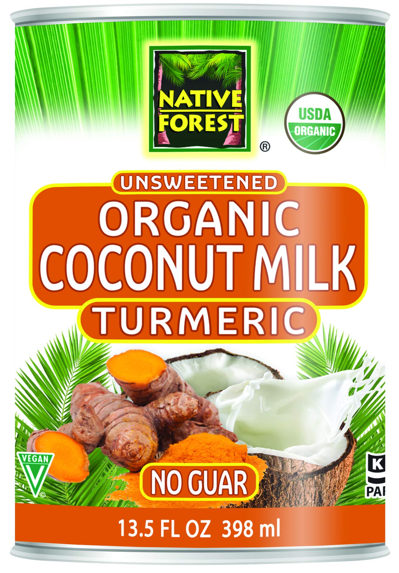 Buy Native Forest Turmeric Coconut Milk, 13.5 Ounce Can (Pack of 12
