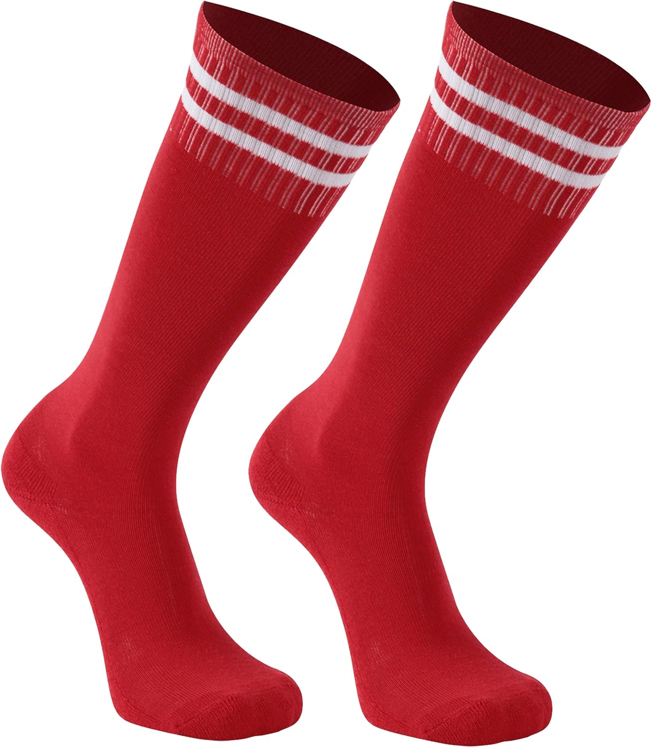 Kids Soccer Socks Youth Football Baseball Cushioned Team Socks Girls