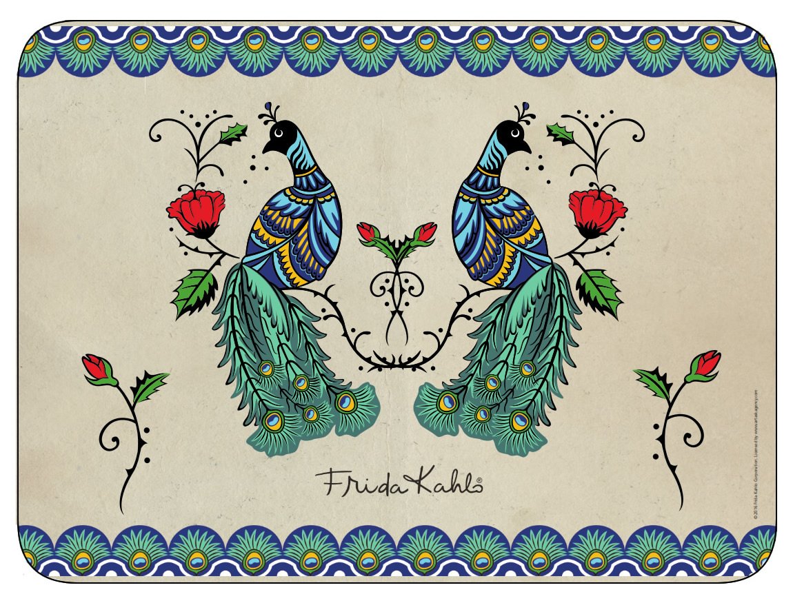 Castle Melamine - Peacock Placemats - Set of 6