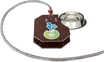 Trinkbrunnen Haustierbrunnen für Hunde und Katzen für einen ständigen