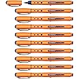 Stabilo Rollerball worker+ Fine Box of 10 Blue