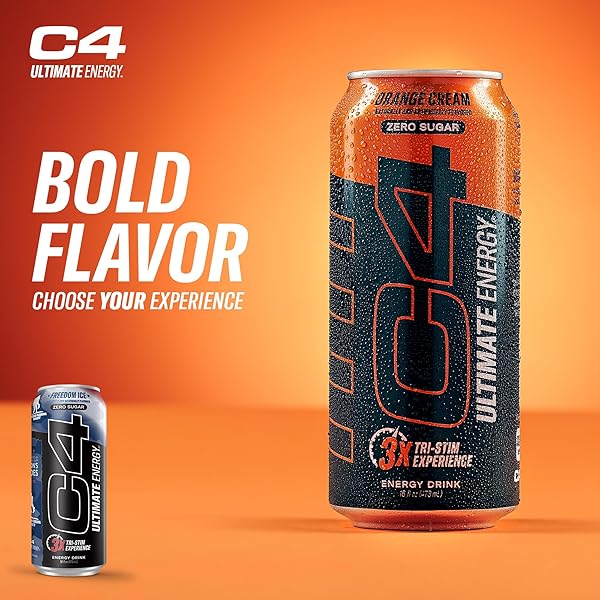 CELLUCOR C4 ULTIMATE X WOUNDED WARRIOR PROJECT | PRE WORKOUT SUGAR FREE ENERGY DRINK | TRI-STIM EXPERIENCE WITH 300MG CAFFEINE + TEACRINE + DYNAMINE | FREEDOM ICE | 16OZ (PACK OF 12)