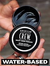 American Crew Heavy Hold Pomade 85g High Shine Water-Based Men Hair Styling view 5