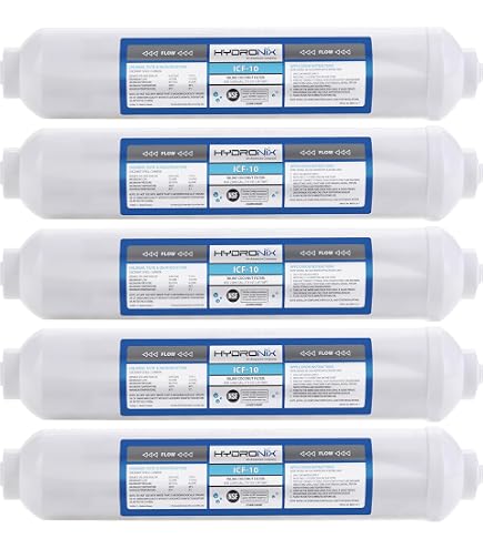 SpiroPure SP-P10-478 SDC-25-0510 Lot de 24 cartouches filtrantes à sédiments en polypropylène soufflé fondu 5 x 2,5 10 microns
