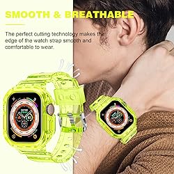 XYF Compatible for Crystal Clear Apple Watch