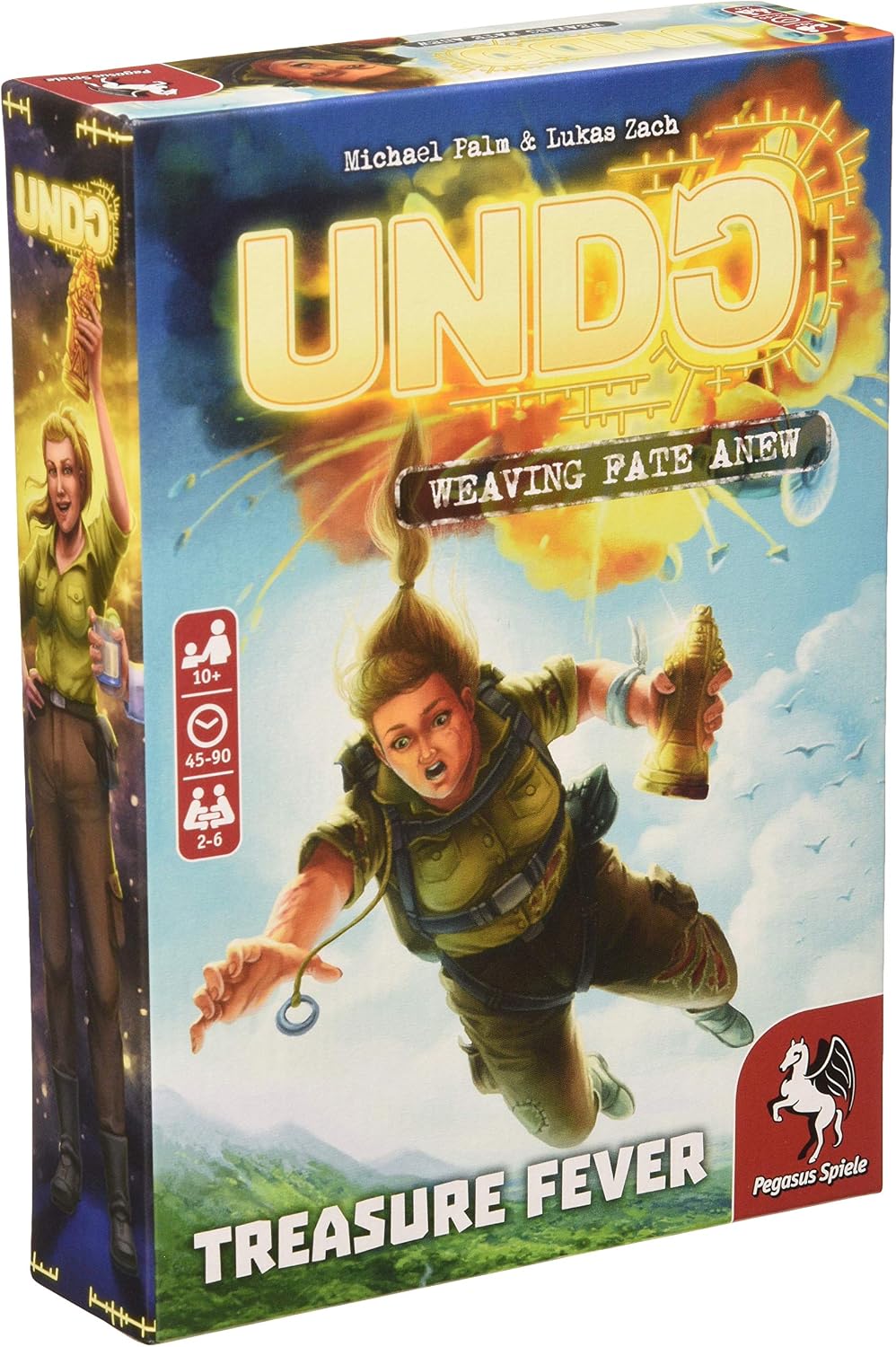 Pegasus Spiele 18174E - UNDO - Treasure Fever
