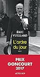 L'ordre du jour - Prix Goncourt 2017