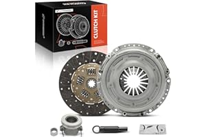 A-Premium Clutch Kit Compatible with Jeep Cherokee XJ 1994-2001, Grand Cherokee ZJ 1994-1996, Wrangler YJ 1994-1995, Wrangler TJ 1997-2006 & Dodge Dakota 1992-1999, B150 1992-1993, 3.9L 4.0L