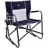 GCI Outdoor Freestyle Rocker XL Portable Folding Rocking Chair and Outdoor Camping Chair