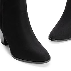 DREAM PAIRS Women's Ankle Boots Chunky Block Heel