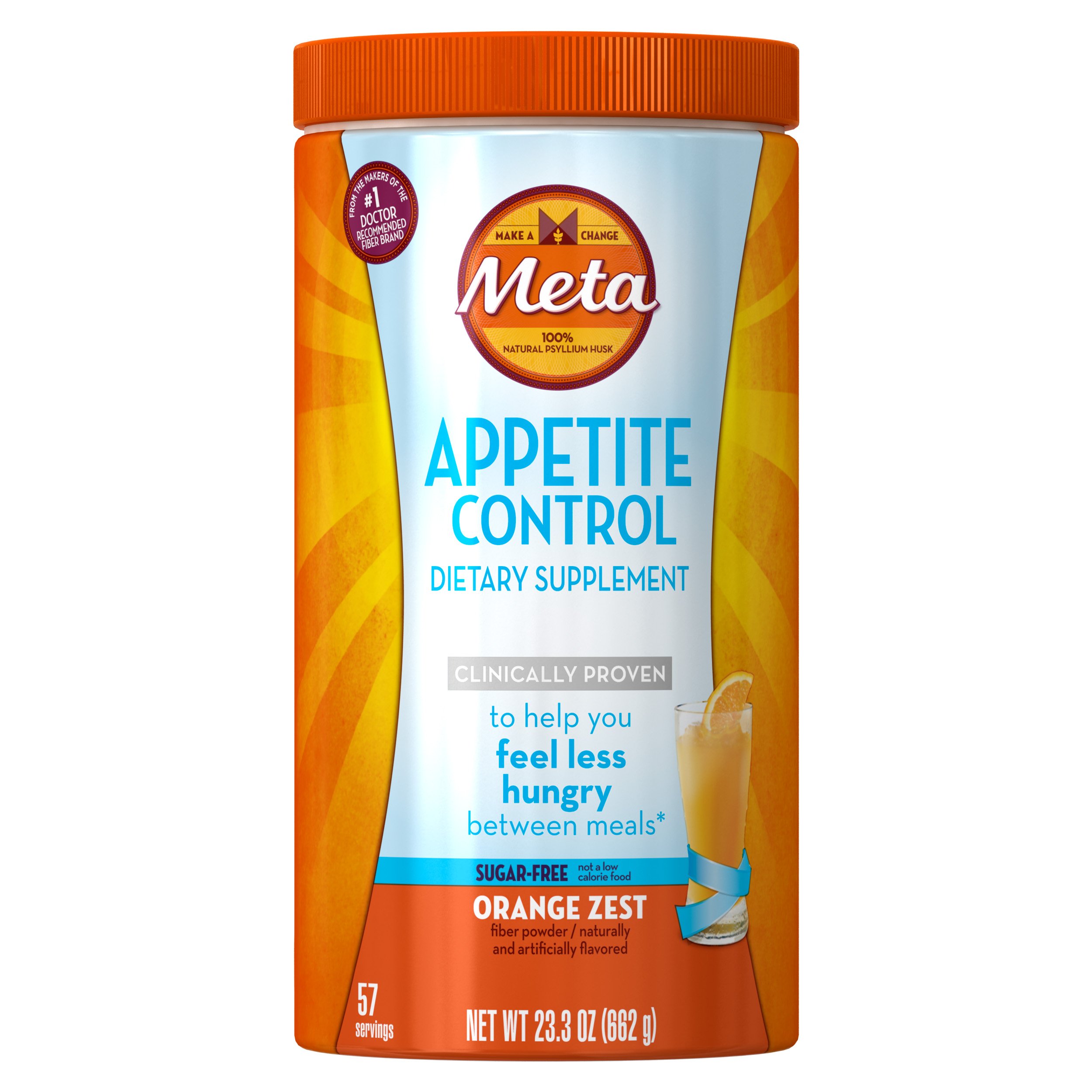 Metamucil Appetite Control Dietary Supplement, SugarFree
