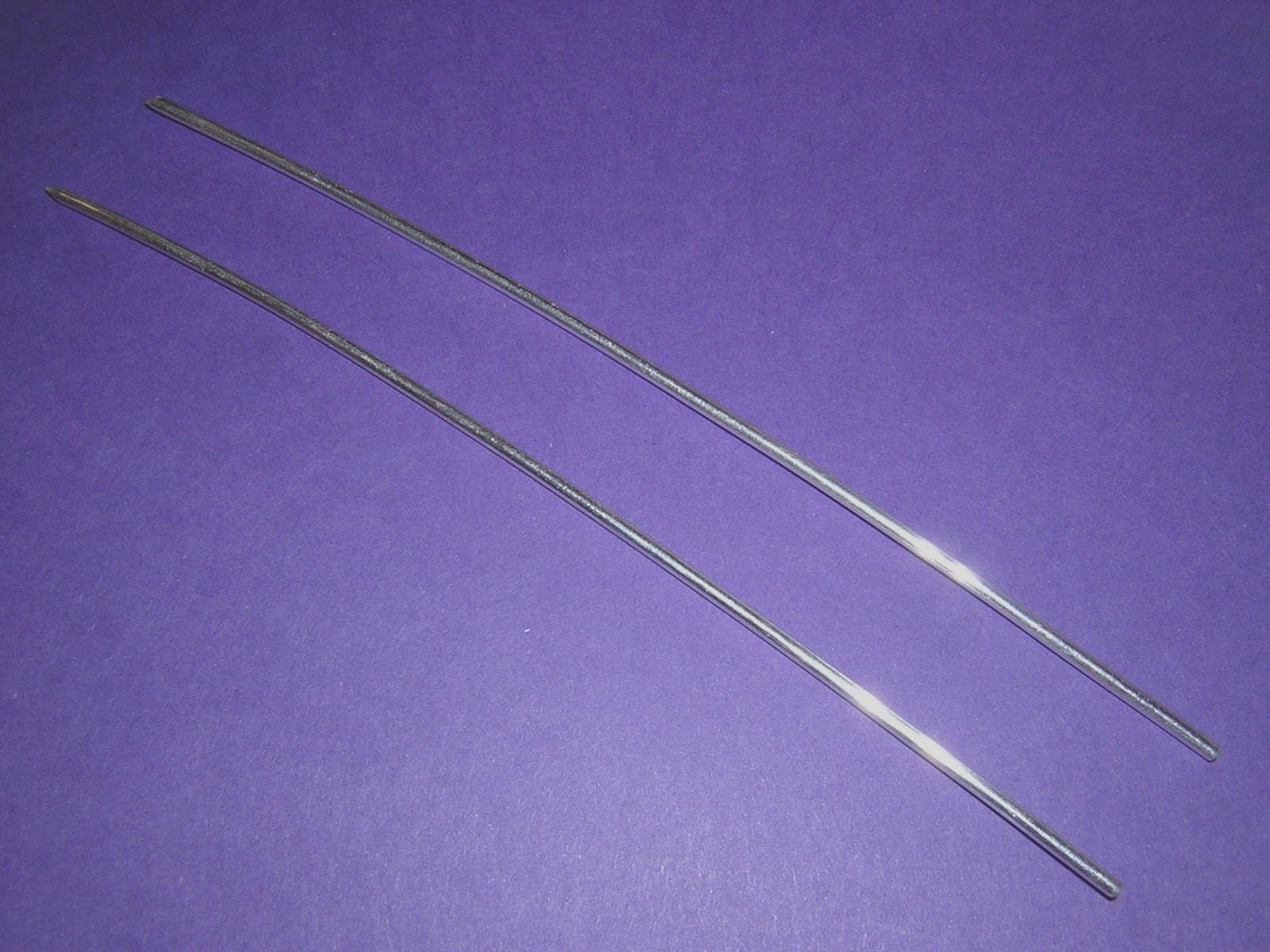Pair of 6" Colloidal Silver Generator Wires 9999 Pure 12 Gauge by LifeForce Devices