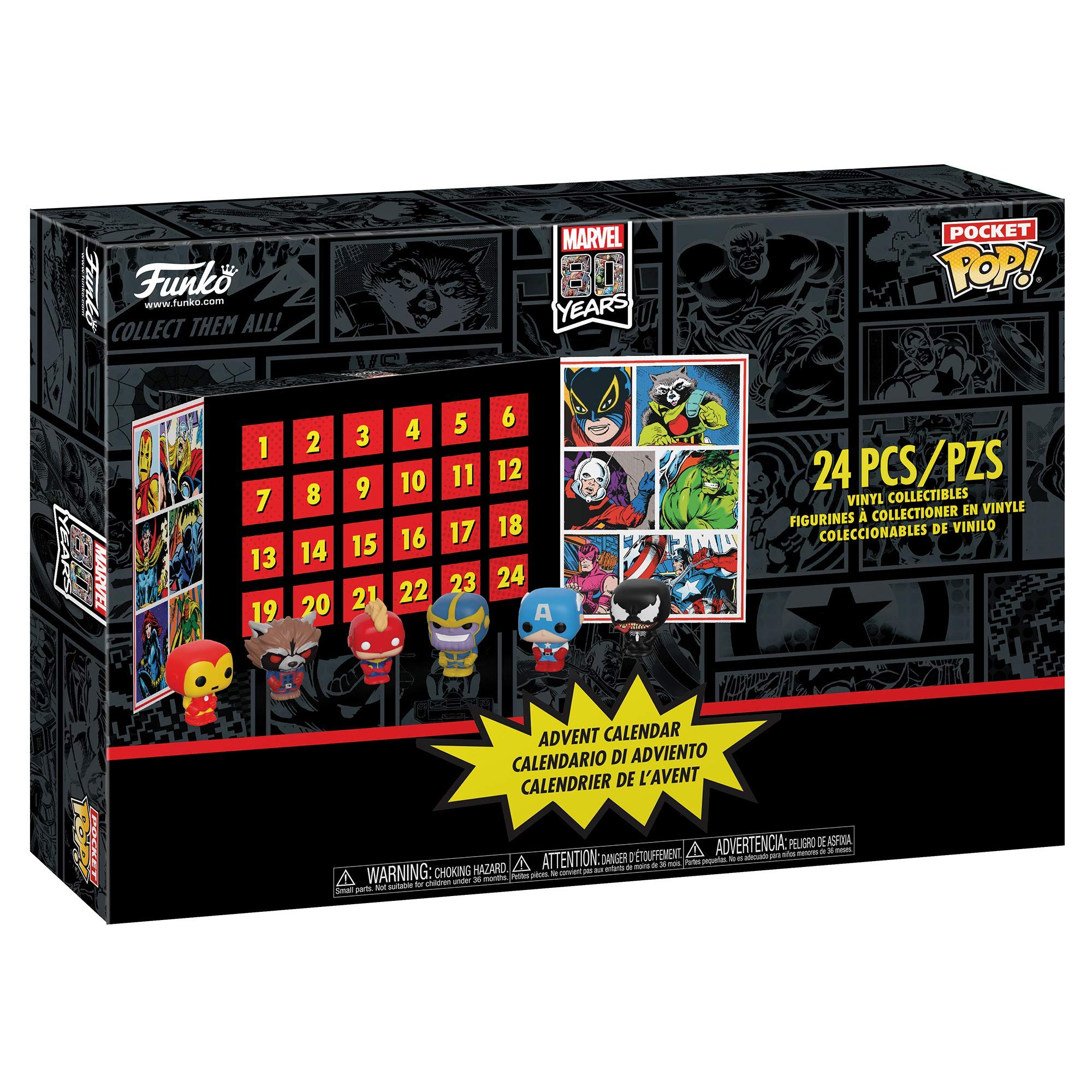 Funko Advent Calendar Marvel 80th Anniversary 24Pc ToyMamaShop