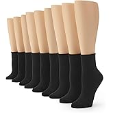 No Nonsense womens Cotton Basic Cuff Sock