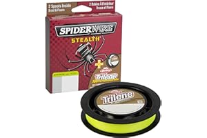 Stealth Trilene 100% Fluorocarbon Dual Yellow 0.010in