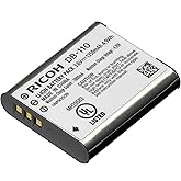 RICOH Rechargeable Rechageable, Silver (RICOH Battery DB-110)