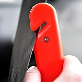 AA Emergency Car Window Hammer with Seatbelt Cutter Red AA6240 Mounting Bracket view 5