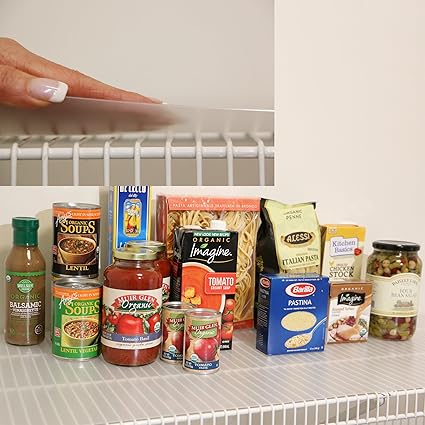 Buy 16x48 Clear Pantry Shelf Liner Wire Shelf Liner For Closet