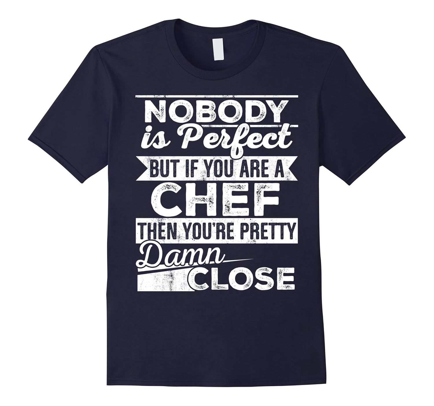 Vintage Distressed Typography Chef T-Shirt Gift Ideas-Rose