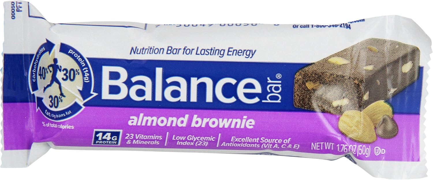 Balance bar almond brownie nutrition bars - 15 ct (750049001505)