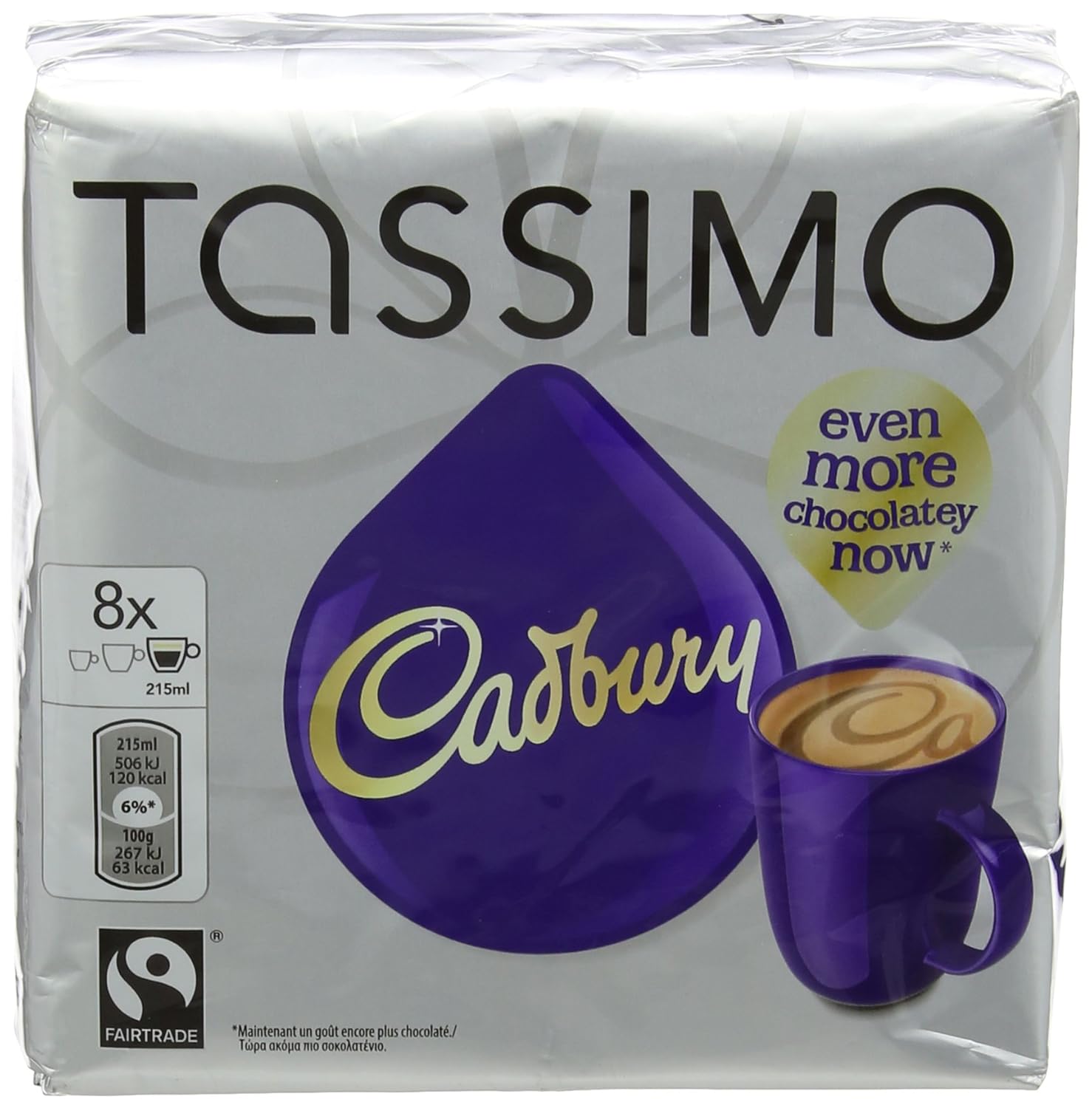 Tassimo Cadbury Hot Chocolate Pods, 240g Amazon.co.uk Prime Pantry
