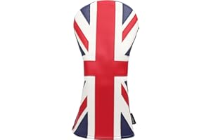 SHABIER United Kingdom Flag Golf Head Cover Golf Wood Club Headcover Driver Cover
