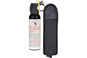 SABRE Frontiersman 7.9 fl oz. Bear Spray, Maximum Strength 2.0% Major Capsaicinoids, Powerful 30 ft. Range Bear Deterrent, Ou