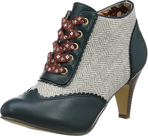 teal ankle boots uk