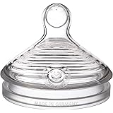 NUK Simply Natural Slow Flow Baby Bottle Nipples, 2 Pack