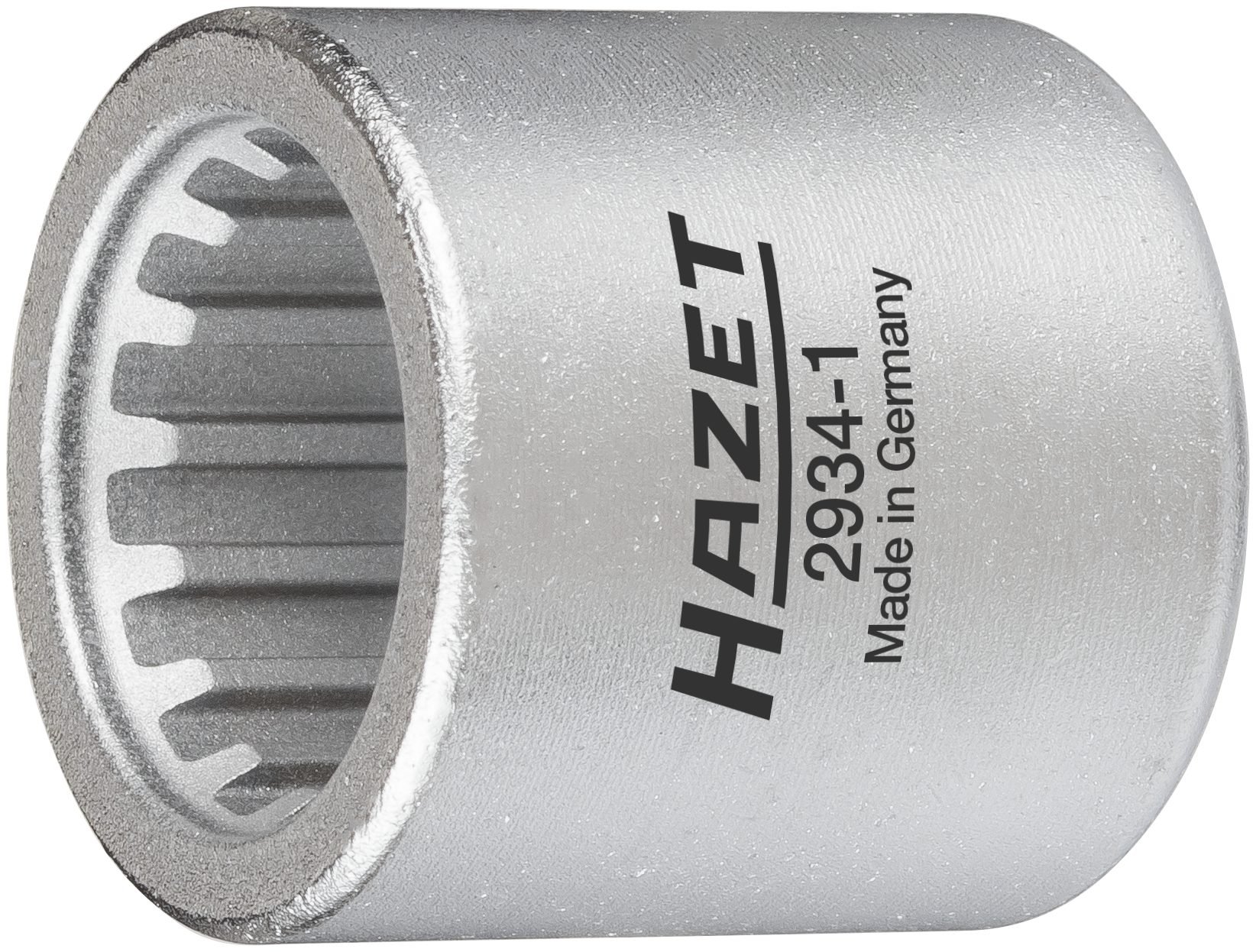 Hazet 2934-1 Socket Spanner Insert (with Special Profile, Drive: Square 1/2 Inch, Drive: Grooved Profile, Diameter: 30 mm)