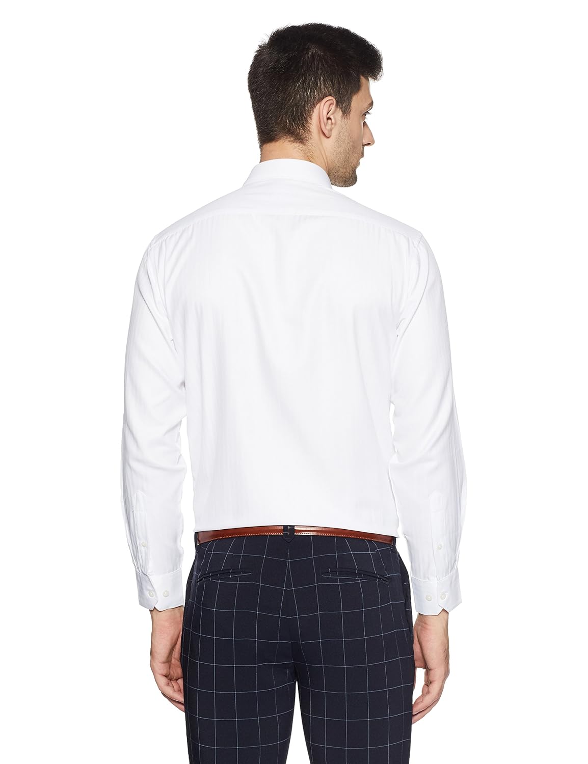 symbol amazon brand men's solid regular fit formal shirt