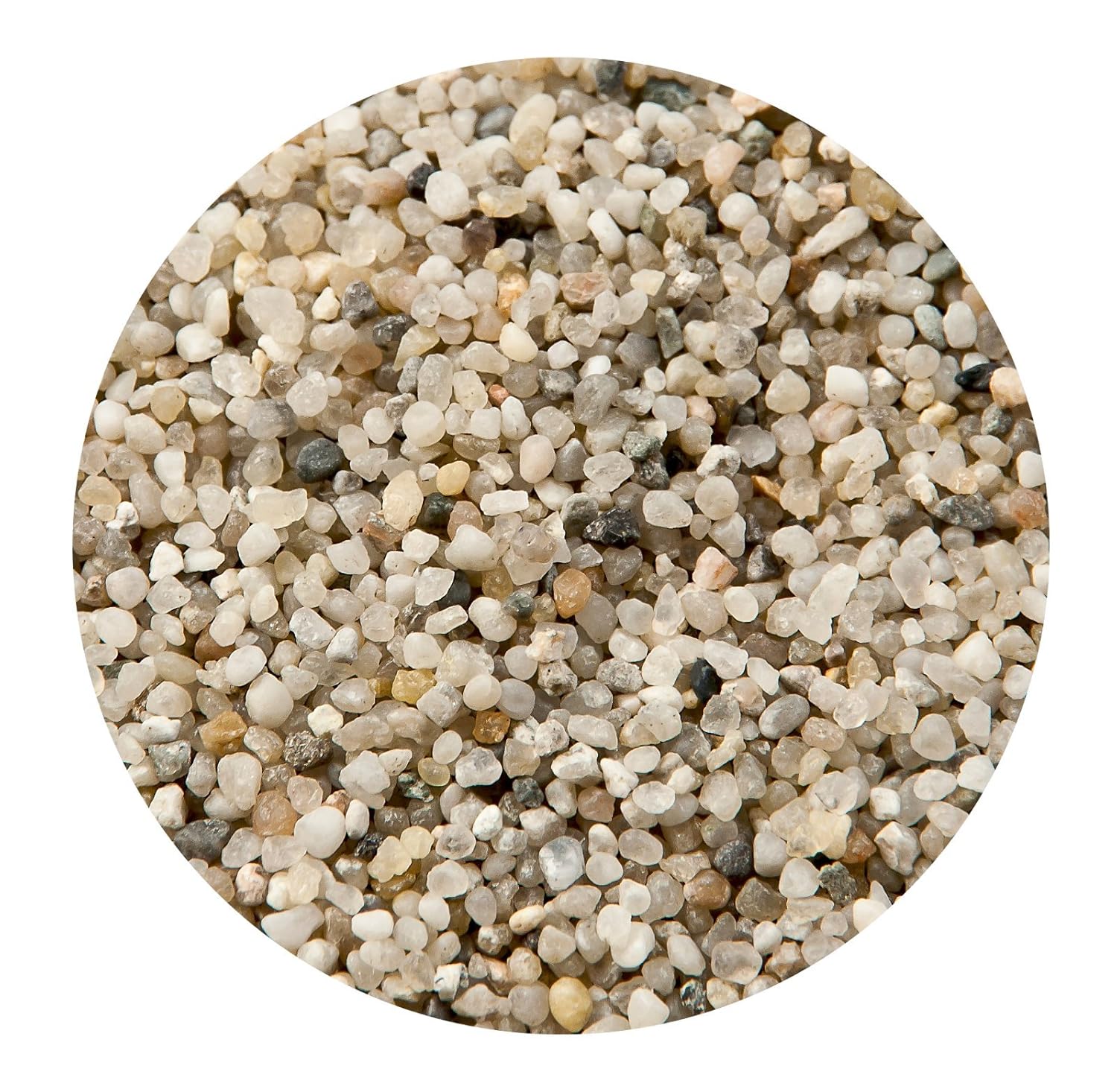 TM Aquatix 10 KG NATURAL GREY SILICA GRAVEL AQUARIUM SUBSTRATE 2-3mm
