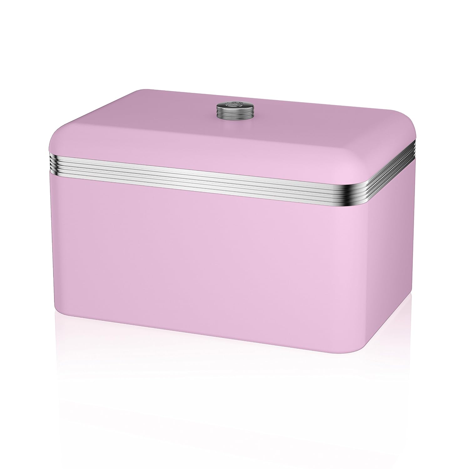 6 Mug Tree And Sensor Rubbish Bin Set 3 Pink Canisters Retro Pink Bread Bin Towel Pole Swan Pink Kitchen Accessories Retro Set Of 7 Small Kitchen Appliances Kitchen Home Appliances