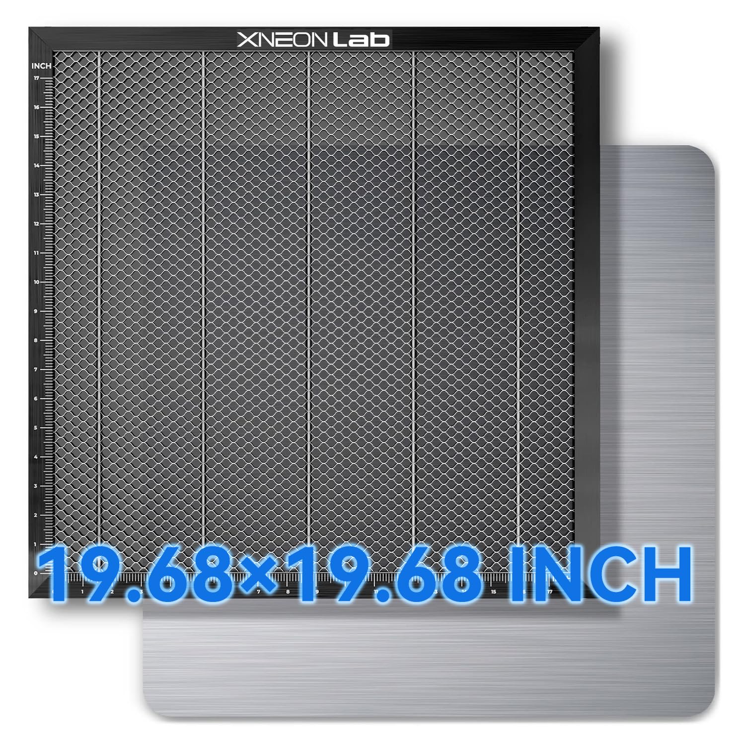 Photo 1 of XNEONLab Honeycomb Laser Bed - 500 × 500 × 22mm Working Table with Aluminum Panel for XTool D1 /D1 Pro and Most Engraver Cutting Machine,Engraver Machine Accessories for Smooth Cut